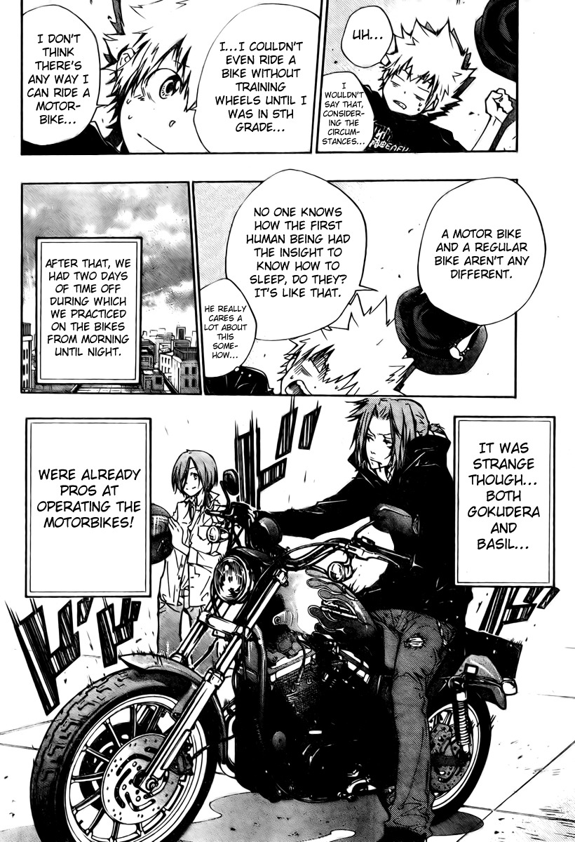 Kateikyoushi Hitman Reborn! Chapter 233 page 8 - Chapter 233: Motorbike