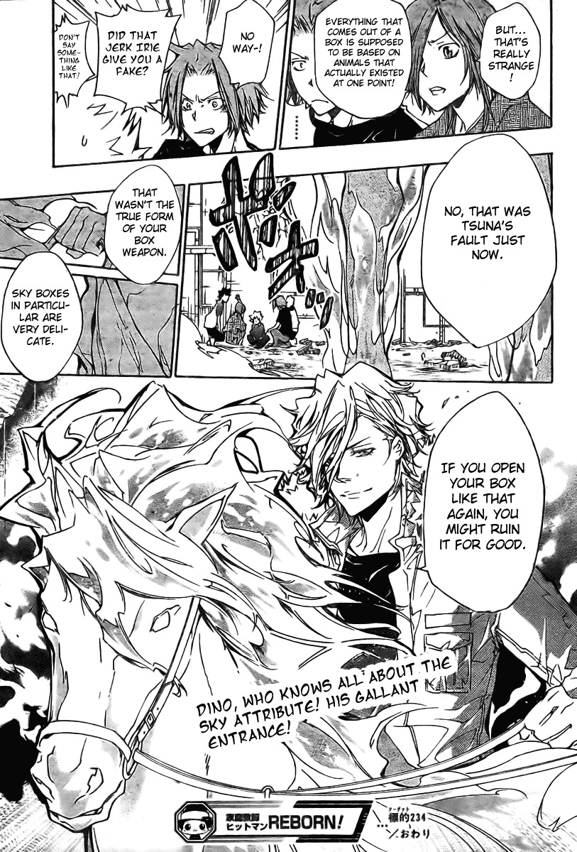 Kateikyoushi Hitman Reborn! Chapter 234 page 15 - Chapter 234: Monster