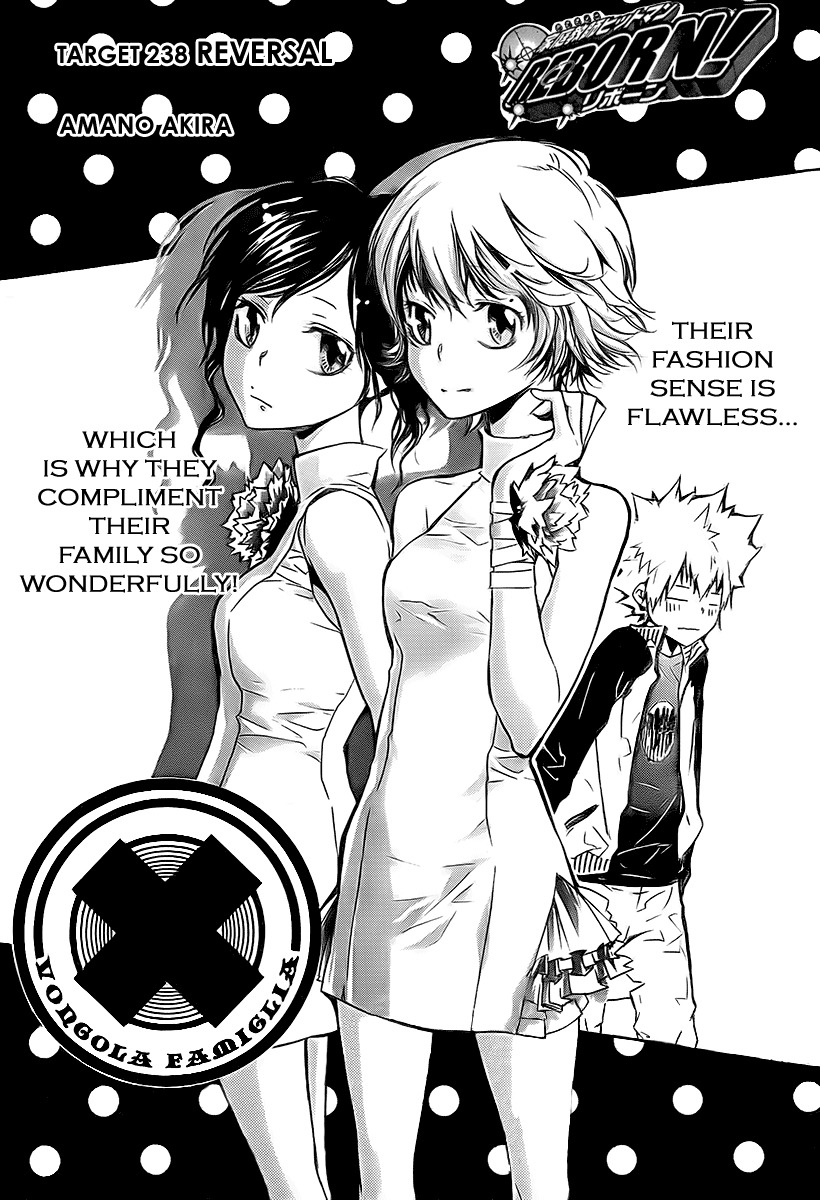 Kateikyoushi Hitman Reborn! Chapter 238 page 1 - Chapter 238
