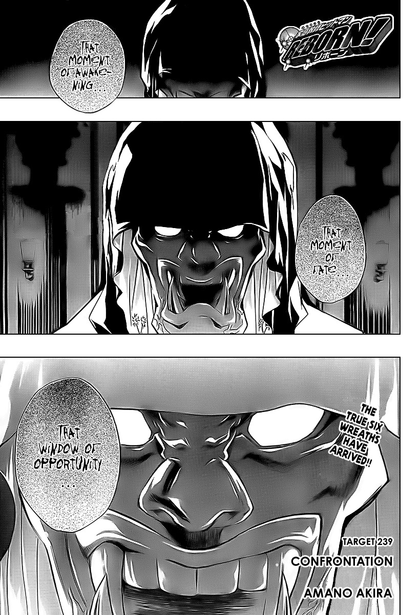 Kateikyoushi Hitman Reborn! Chapter 239 page 1 - Chapter 239