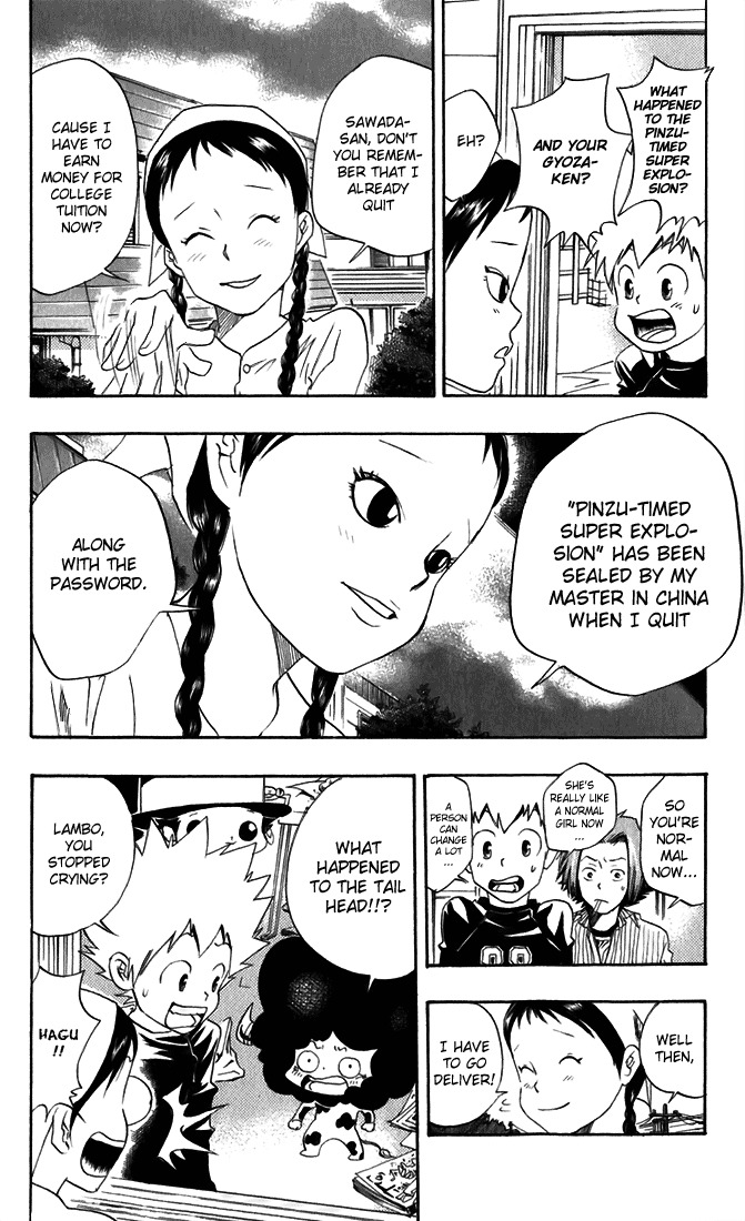 Kateikyoushi Hitman Reborn! Chapter 24 page 18 - Chapter 24: I-Pin vs. Lambo