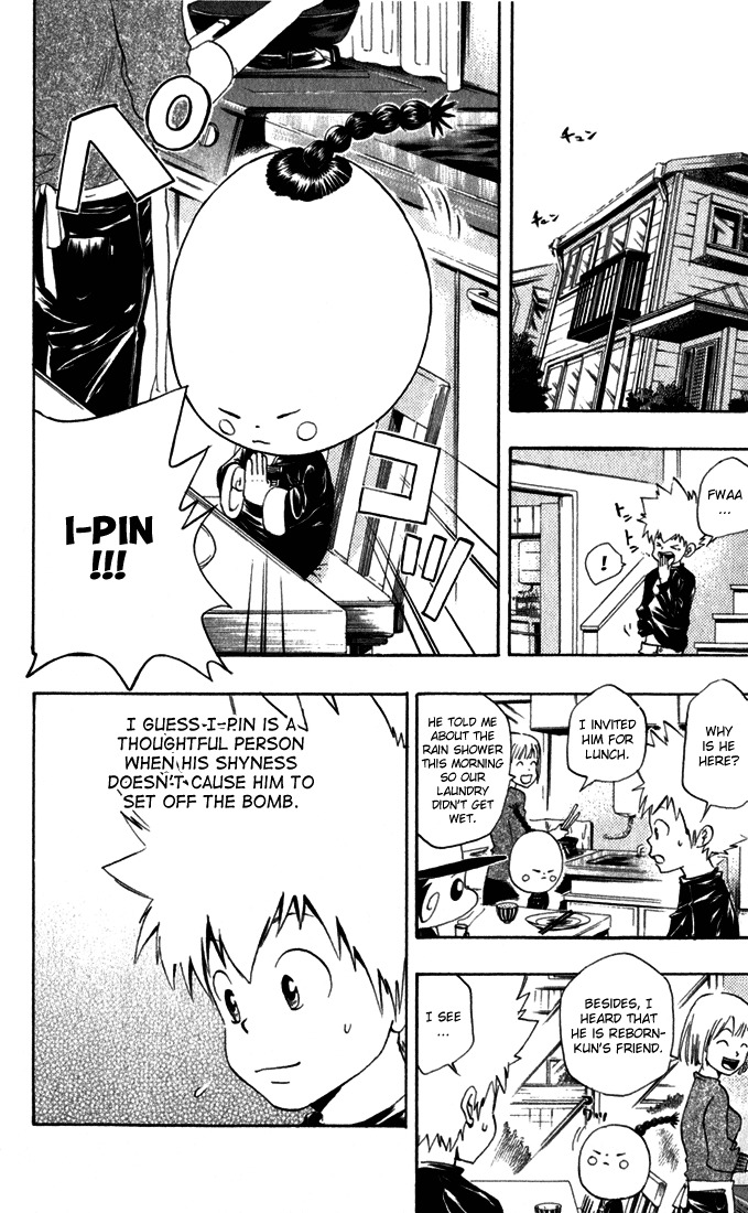 Kateikyoushi Hitman Reborn! Chapter 24 page 2 - Chapter 24: I-Pin vs. Lambo