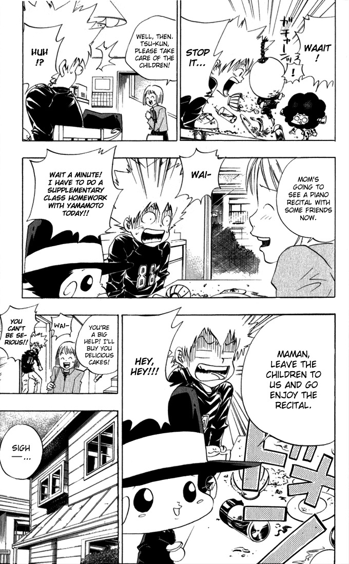 Kateikyoushi Hitman Reborn! Chapter 24 page 5 - Chapter 24: I-Pin vs. Lambo