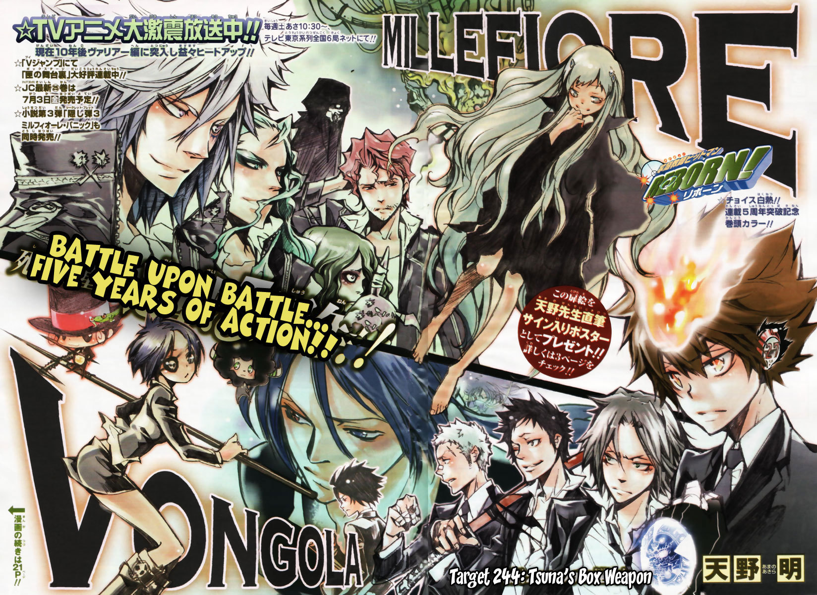 Kateikyoushi Hitman Reborn! Chapter 244 page 3 - Chapter 244