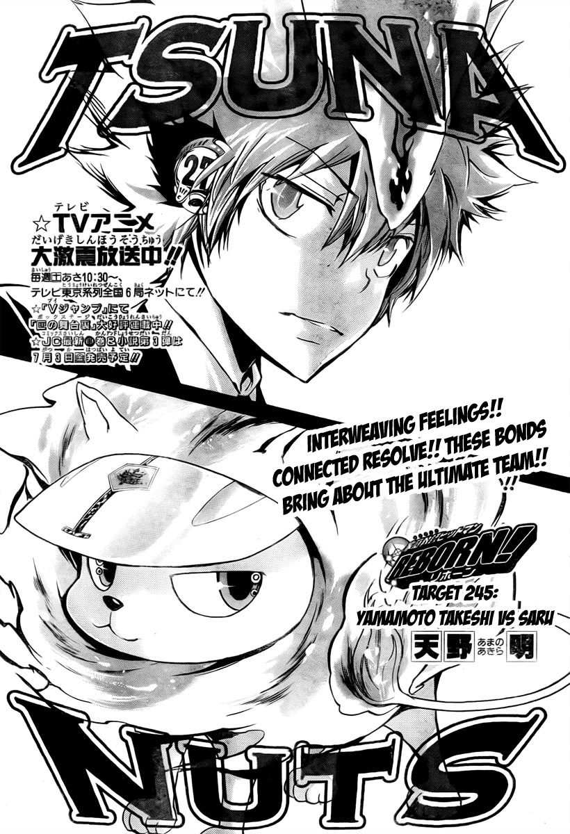 Kateikyoushi Hitman Reborn! Chapter 245 page 1 - Chapter 245