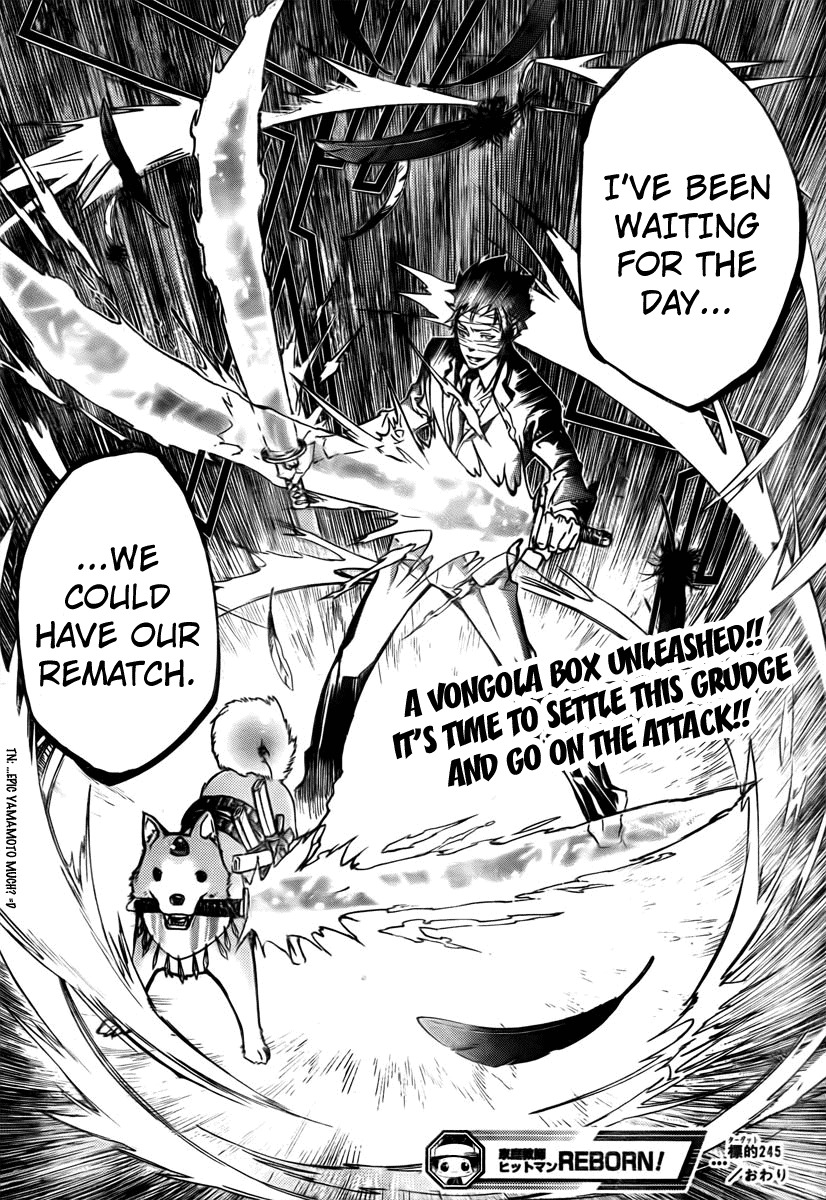 Kateikyoushi Hitman Reborn! Chapter 245 page 17 - Chapter 245
