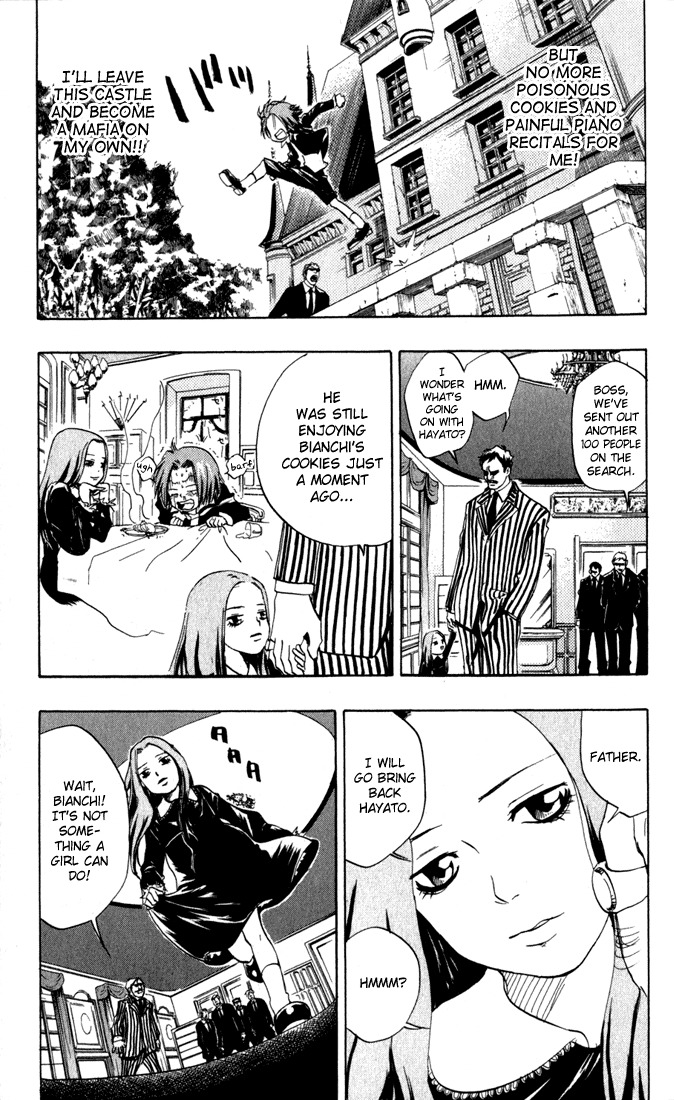 Kateikyoushi Hitman Reborn! Chapter 25 page 21 - Chapter 25: Kyoko vs. Haru