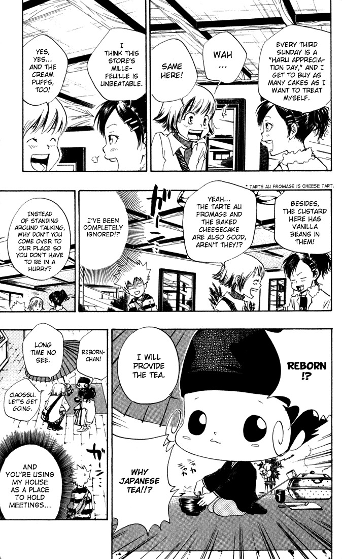 Kateikyoushi Hitman Reborn! Chapter 25 page 5 - Chapter 25: Kyoko vs. Haru
