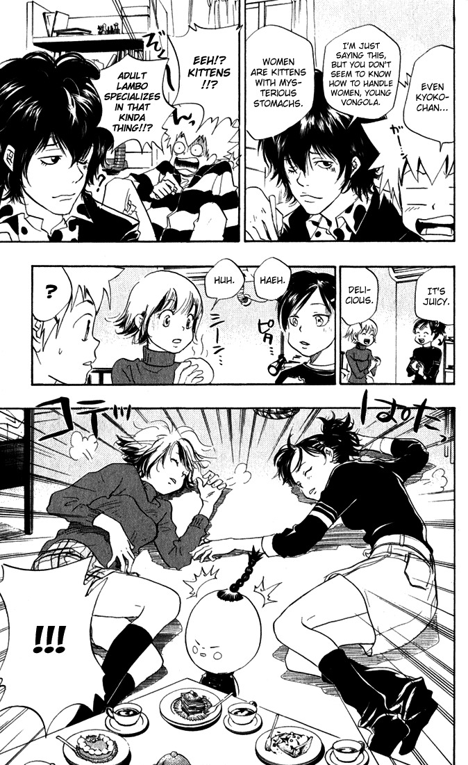 Kateikyoushi Hitman Reborn! Chapter 25 page 9 - Chapter 25: Kyoko vs. Haru