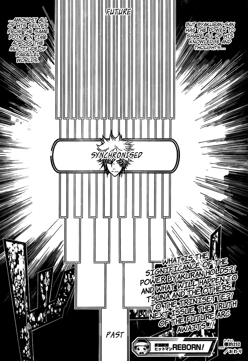 Kateikyoushi Hitman Reborn! Chapter 252 page 18 - Chapter 252