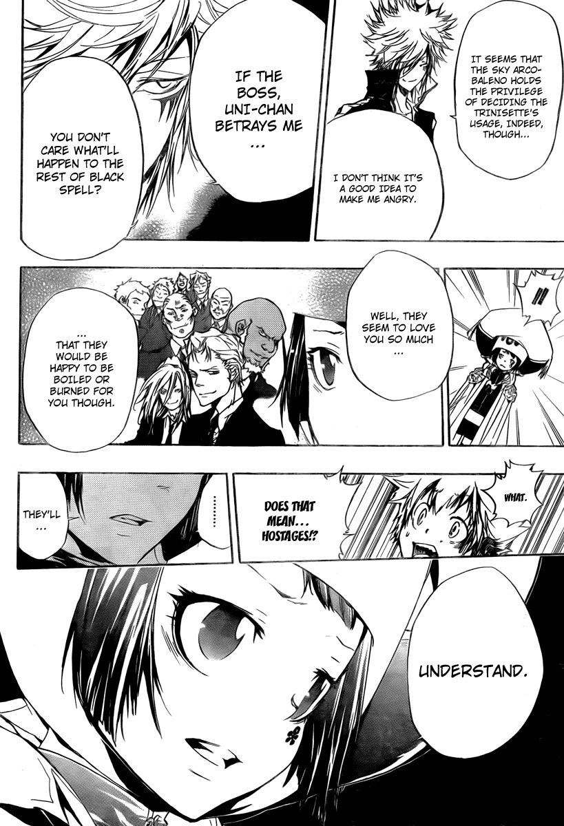 Kateikyoushi Hitman Reborn! Chapter 255 page 6 - Chapter 255