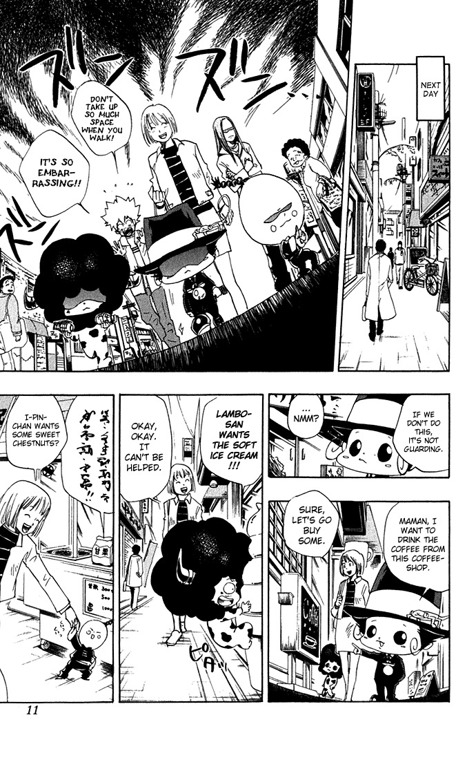 Kateikyoushi Hitman Reborn! Chapter 26 page 11 - Chapter 26: 3 Brothers in Crime