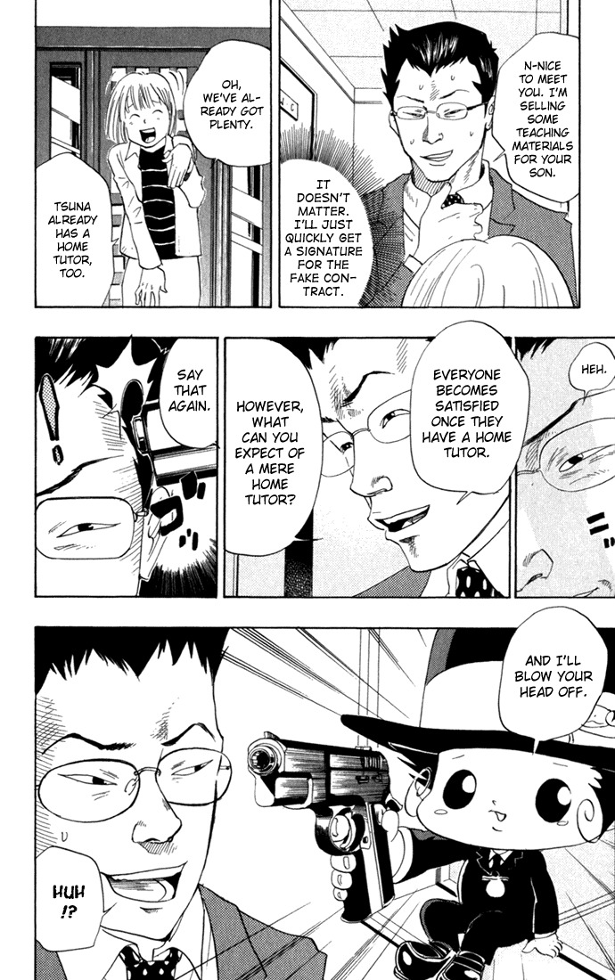 Kateikyoushi Hitman Reborn! Chapter 26 page 22 - Chapter 26: 3 Brothers in Crime