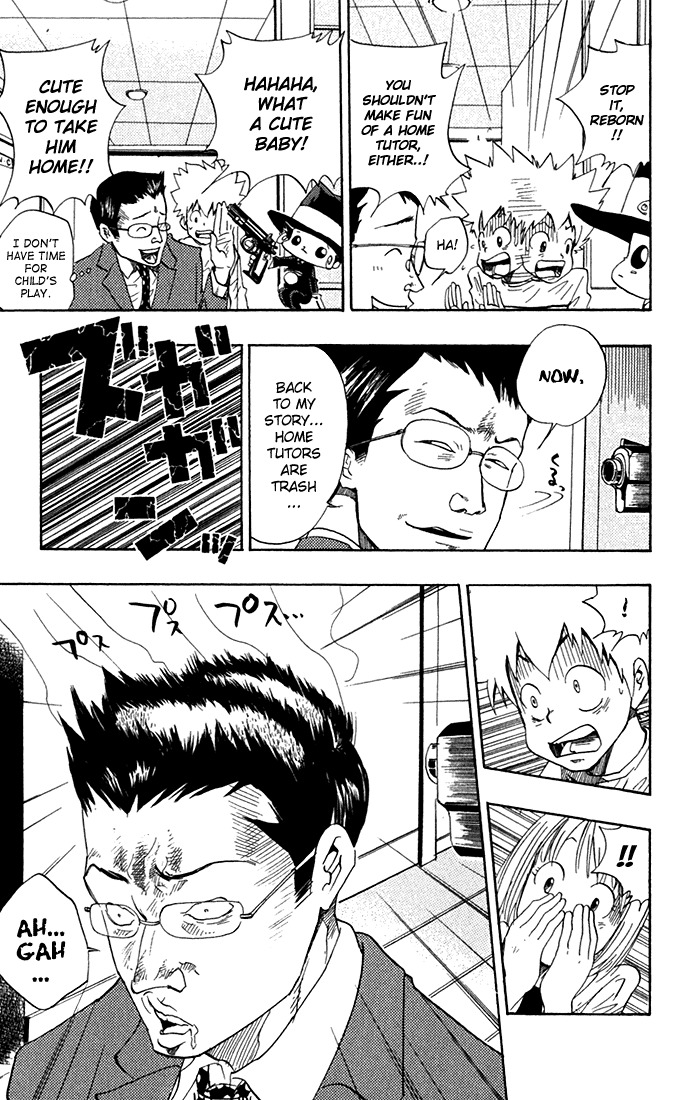 Kateikyoushi Hitman Reborn! Chapter 26 page 23 - Chapter 26: 3 Brothers in Crime