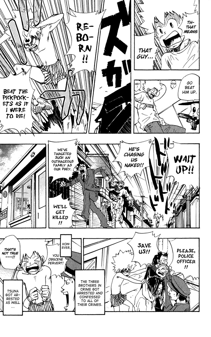 Kateikyoushi Hitman Reborn! Chapter 26 page 25 - Chapter 26: 3 Brothers in Crime