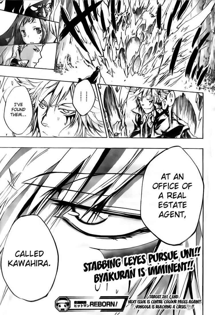 Kateikyoushi Hitman Reborn! Chapter 261 page 20 - Chapter 261