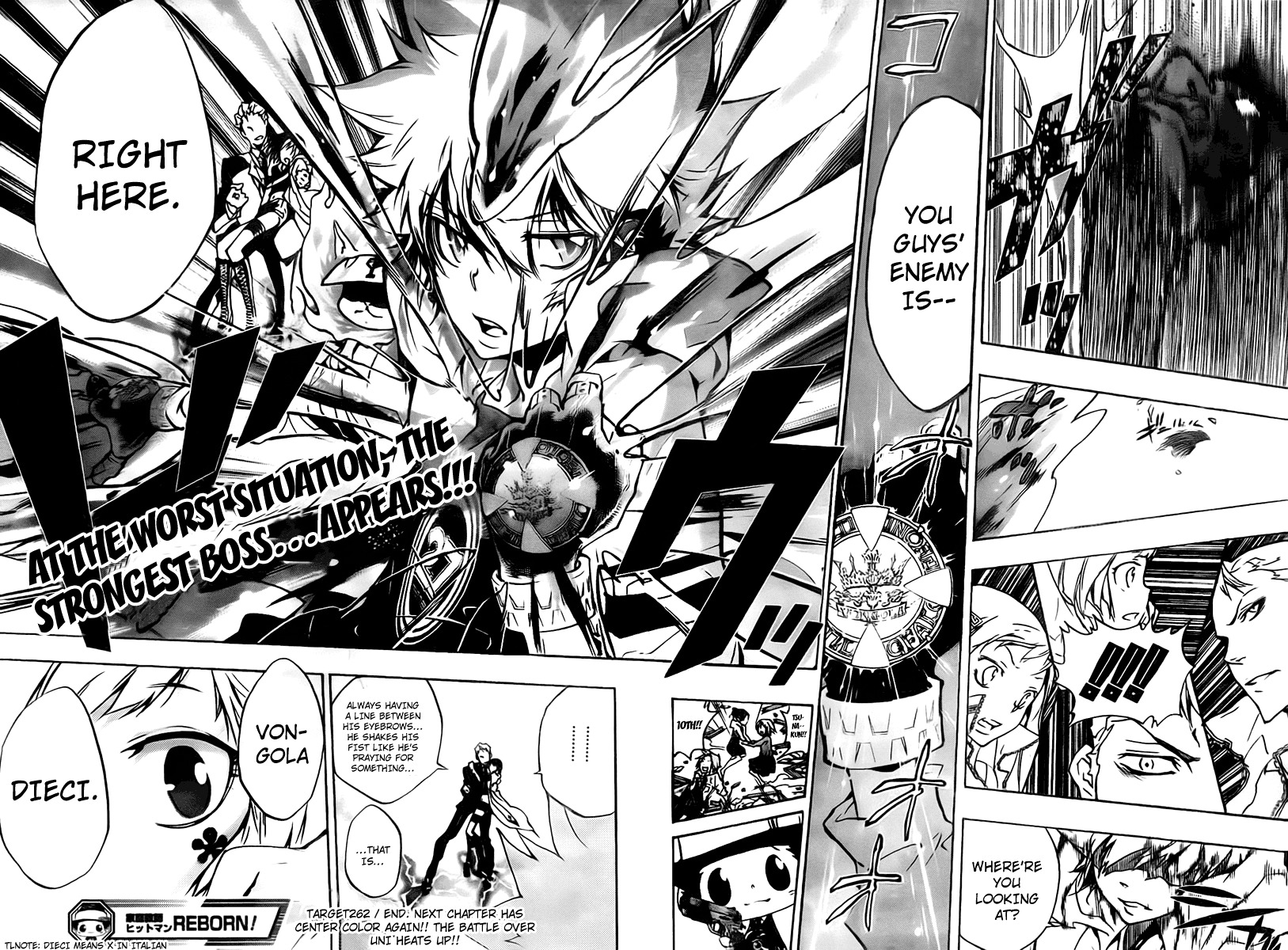 Kateikyoushi Hitman Reborn! Chapter 262 page 18 - Chapter 262