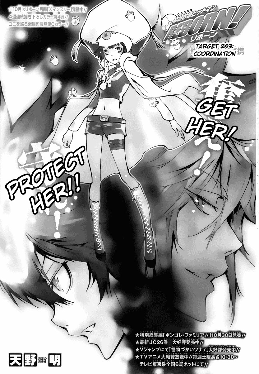 Kateikyoushi Hitman Reborn! Chapter 263 page 4 - Chapter 263