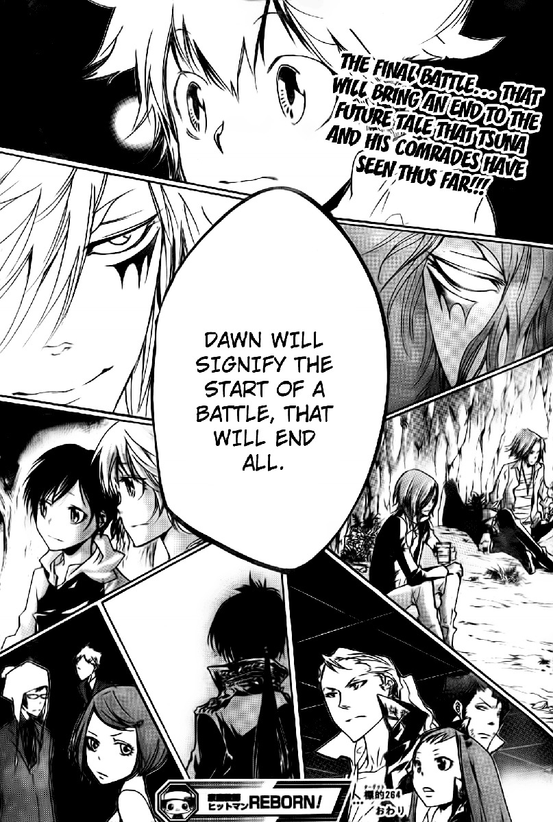 Kateikyoushi Hitman Reborn! Chapter 264 page 18 - Chapter 264