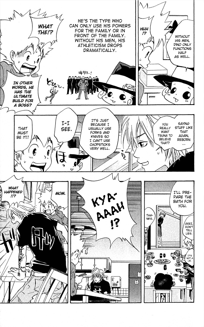Kateikyoushi Hitman Reborn! Chapter 27 page 13 - Chapter 27: Bucking-Horse Dino