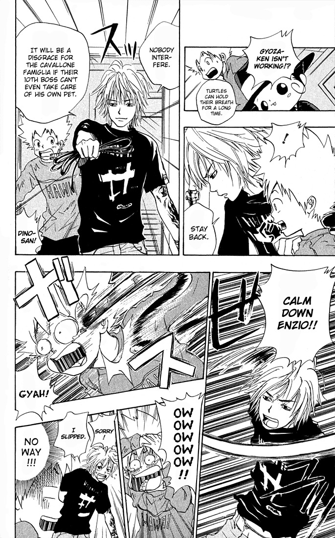 Kateikyoushi Hitman Reborn! Chapter 27 page 16 - Chapter 27: Bucking-Horse Dino