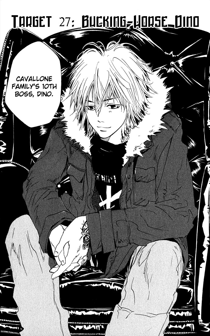 Kateikyoushi Hitman Reborn! Chapter 27 page 3 - Chapter 27: Bucking-Horse Dino