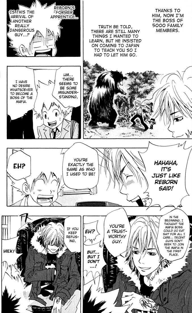 Kateikyoushi Hitman Reborn! Chapter 27 page 6 - Chapter 27: Bucking-Horse Dino