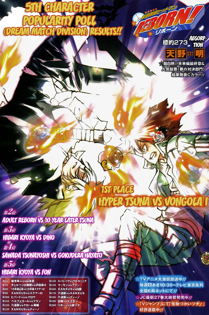 Kateikyoushi Hitman Reborn! Chapter 273 page 5 - Chapter 273