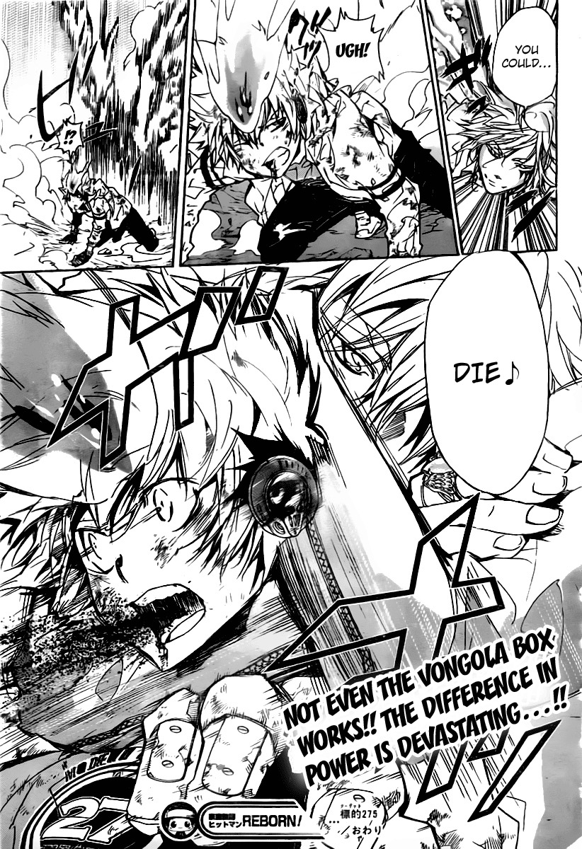 Kateikyoushi Hitman Reborn! Chapter 275 page 18 - Chapter 275