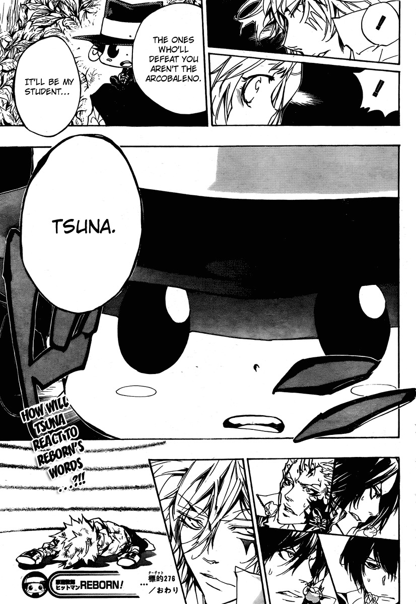 Kateikyoushi Hitman Reborn! Chapter 276 page 18 - Chapter 276