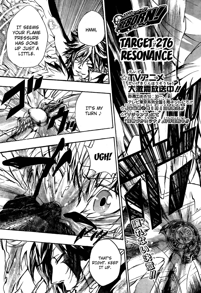 Kateikyoushi Hitman Reborn! Chapter 276 page 4 - Chapter 276