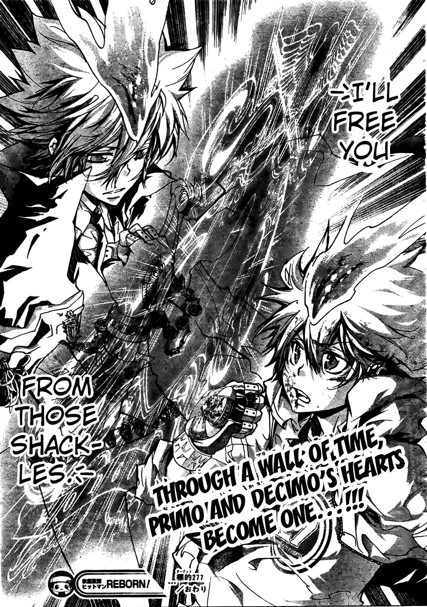 Kateikyoushi Hitman Reborn! Chapter 277 page 18 - Chapter 277