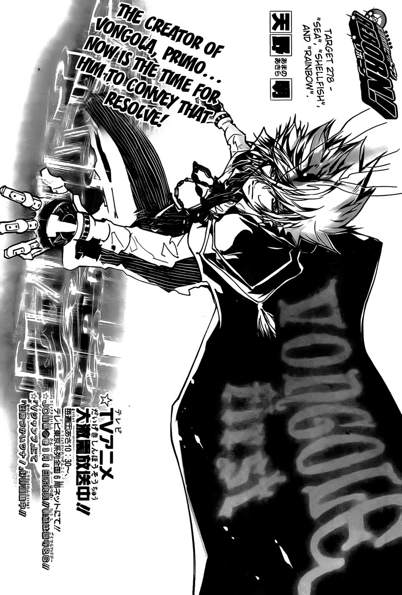 Kateikyoushi Hitman Reborn! Chapter 278 page 2 - Chapter 278
