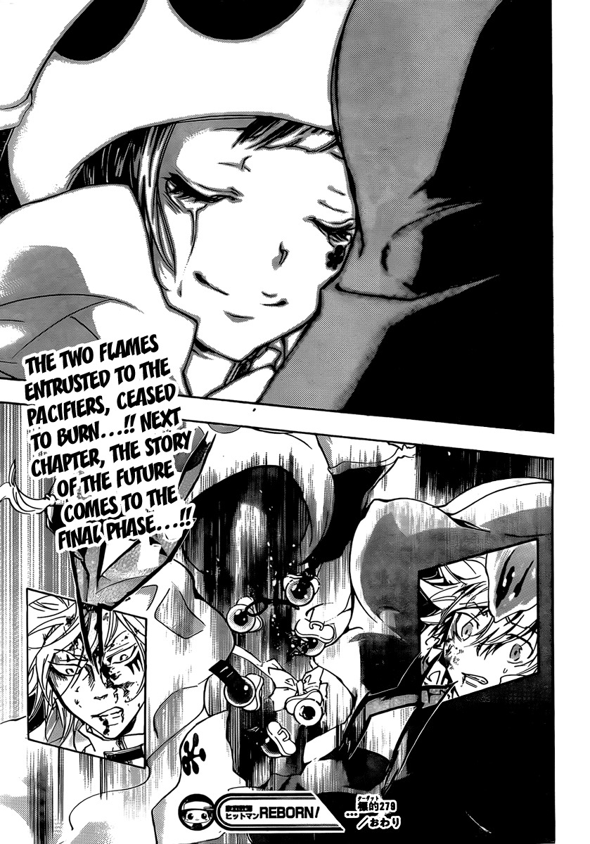 Kateikyoushi Hitman Reborn! Chapter 279 page 17 - Chapter 279: When the Rainbow Fades