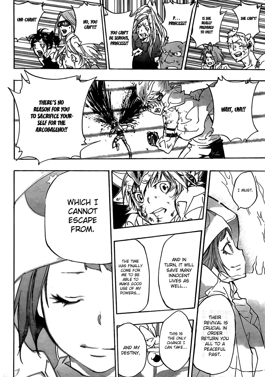Kateikyoushi Hitman Reborn! Chapter 279 page 6 - Chapter 279: When the Rainbow Fades
