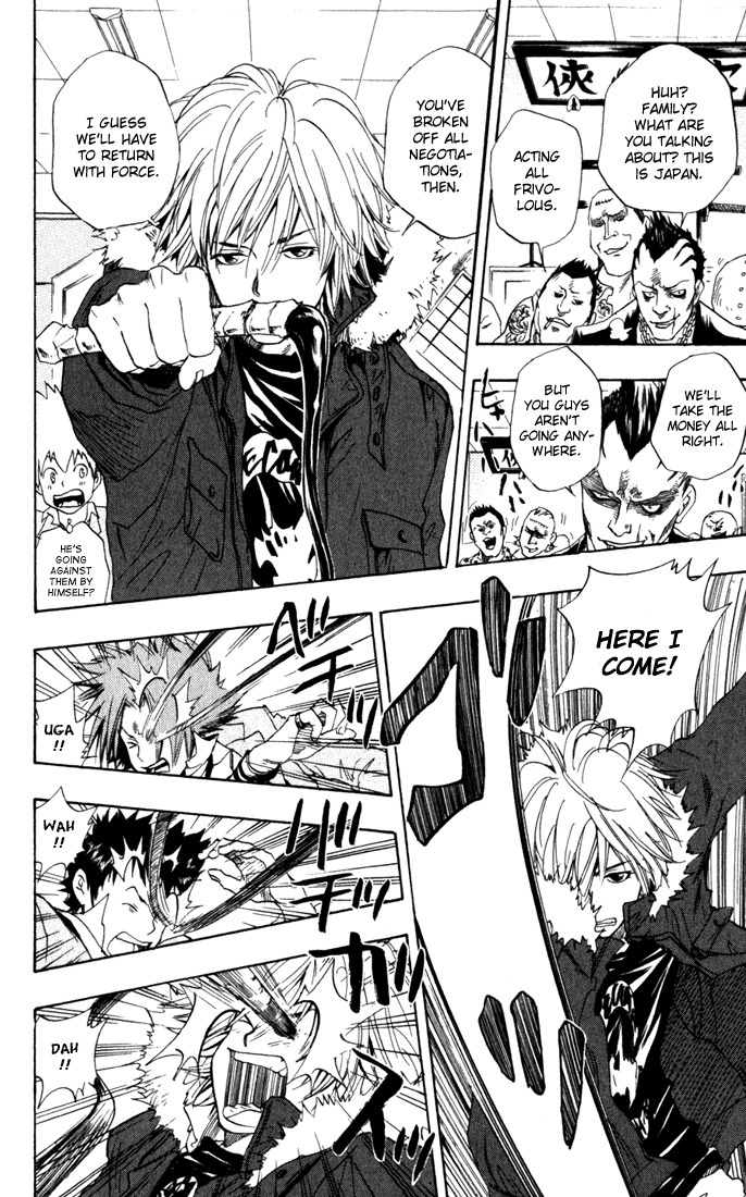 Kateikyoushi Hitman Reborn! Chapter 28 page 14 - Chapter 28: Dino Again