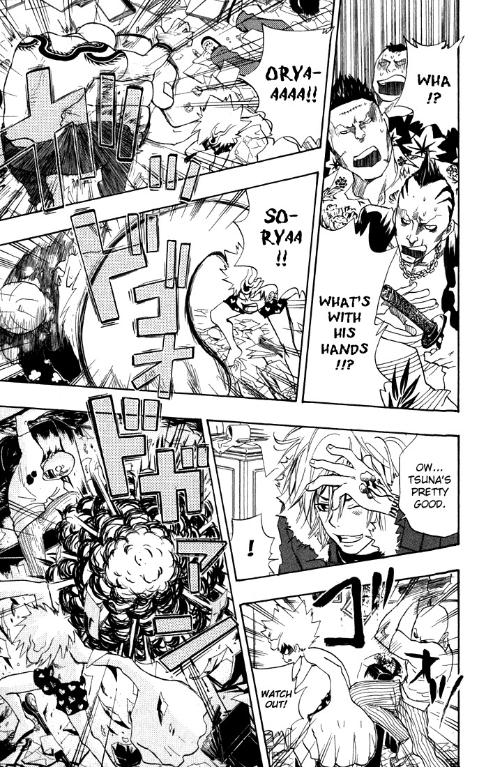 Kateikyoushi Hitman Reborn! Chapter 28 page 17 - Chapter 28: Dino Again