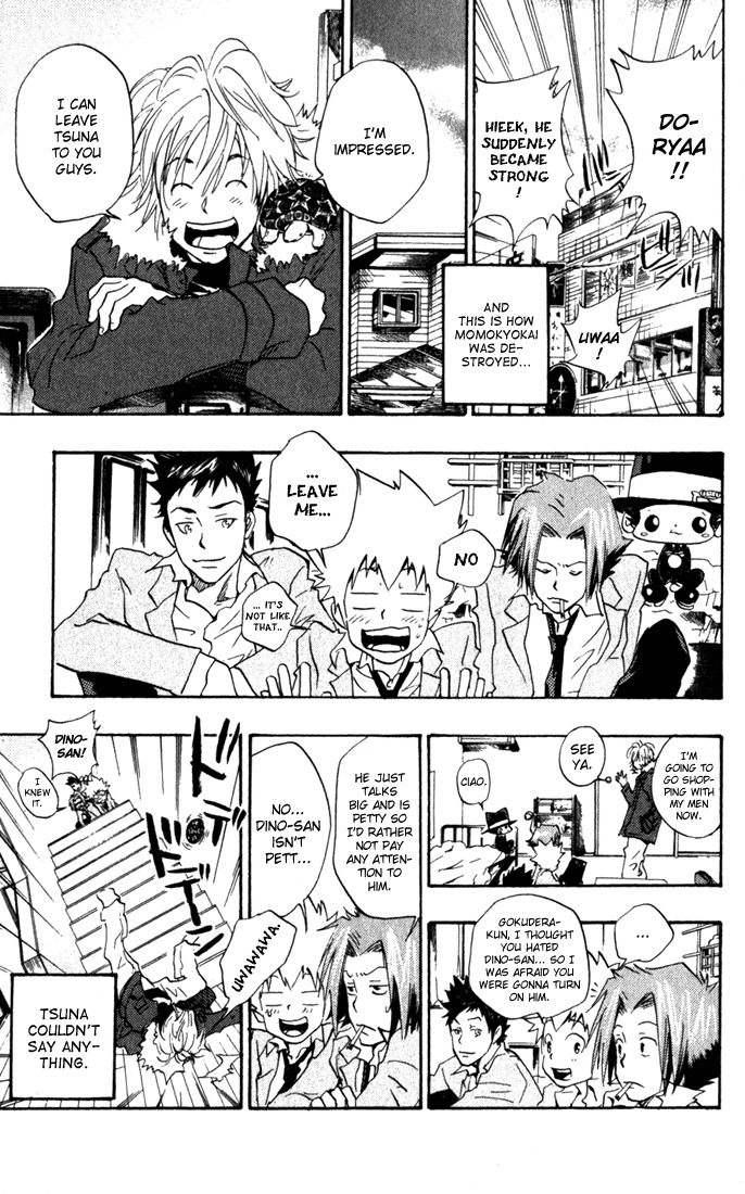 Kateikyoushi Hitman Reborn! Chapter 28 page 19 - Chapter 28: Dino Again