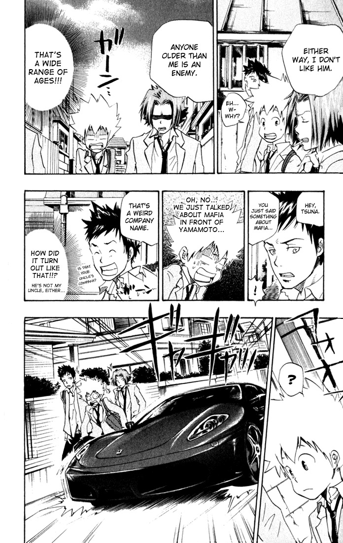 Kateikyoushi Hitman Reborn! Chapter 28 page 6 - Chapter 28: Dino Again