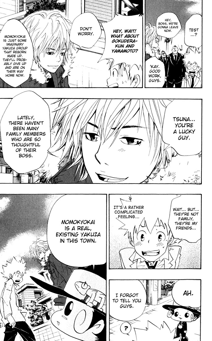 Kateikyoushi Hitman Reborn! Chapter 28 page 9 - Chapter 28: Dino Again