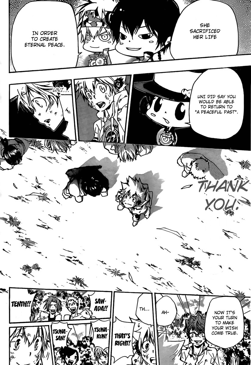 Kateikyoushi Hitman Reborn! Chapter 281 page 16 - Chapter 281: The Remaining