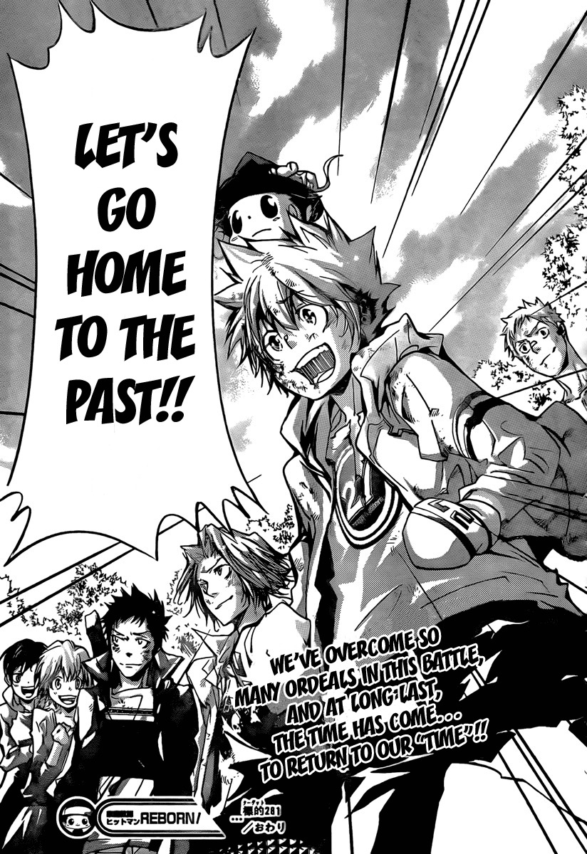 Kateikyoushi Hitman Reborn! Chapter 281 page 17 - Chapter 281: The Remaining