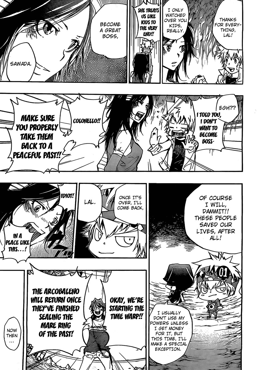 Kateikyoushi Hitman Reborn! Chapter 282 page 11 - Chapter 282: Farewell, Future