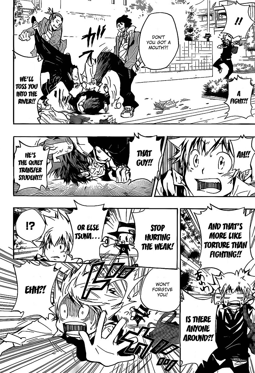 Kateikyoushi Hitman Reborn! Chapter 283 page 17 - Chapter 283: Shimon Middle School