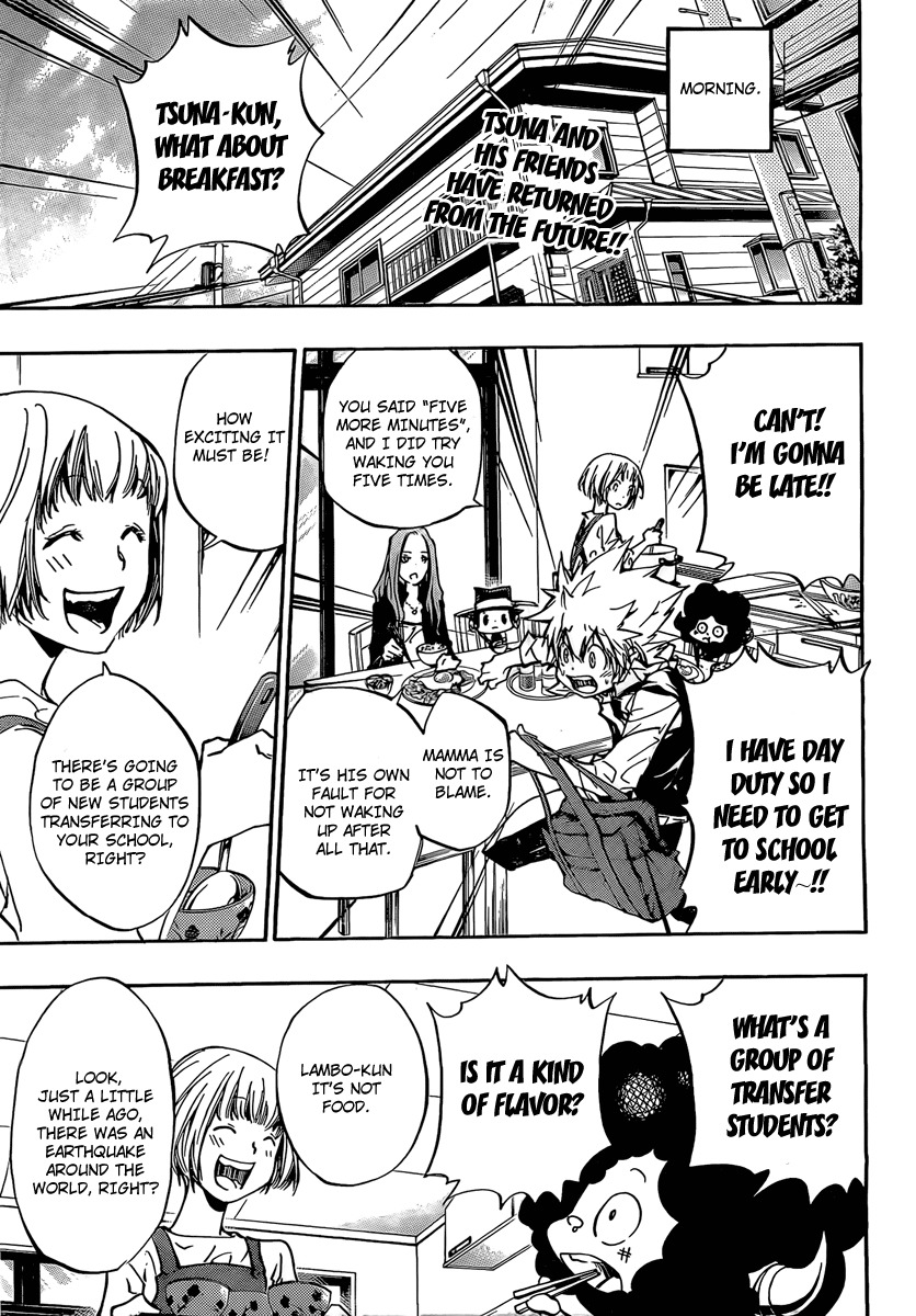 Kateikyoushi Hitman Reborn! Chapter 283 page 4 - Chapter 283: Shimon Middle School