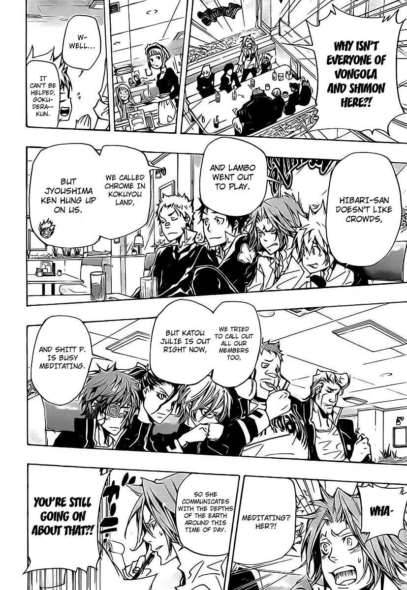 Kateikyoushi Hitman Reborn! Chapter 287 page 10 - Chapter 287: Urgent Call