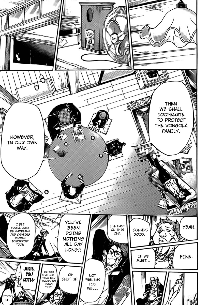 Kateikyoushi Hitman Reborn! Chapter 287 page 15 - Chapter 287: Urgent Call