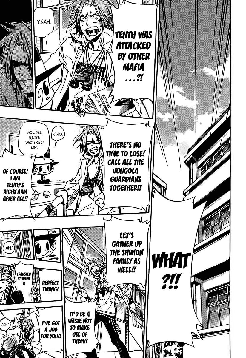 Kateikyoushi Hitman Reborn! Chapter 287 page 7 - Chapter 287: Urgent Call
