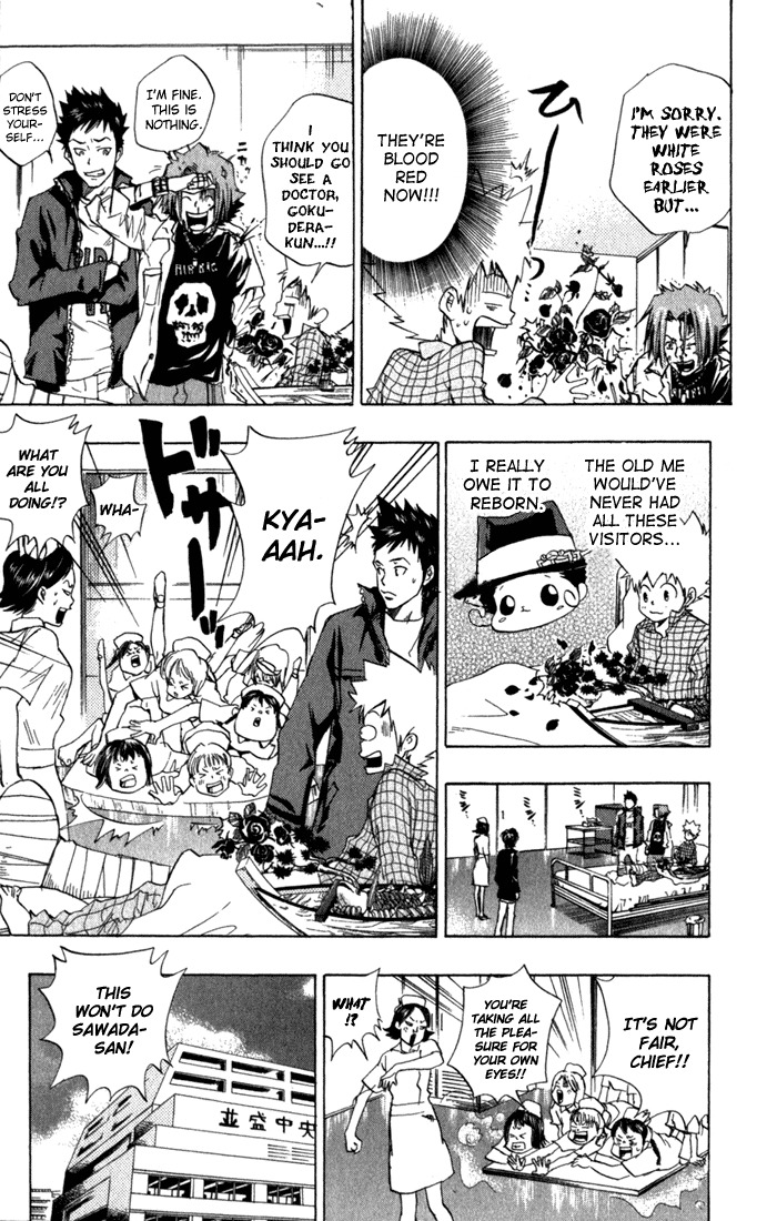 Kateikyoushi Hitman Reborn! Chapter 29 page 15 - Chapter 29: Hospitalization