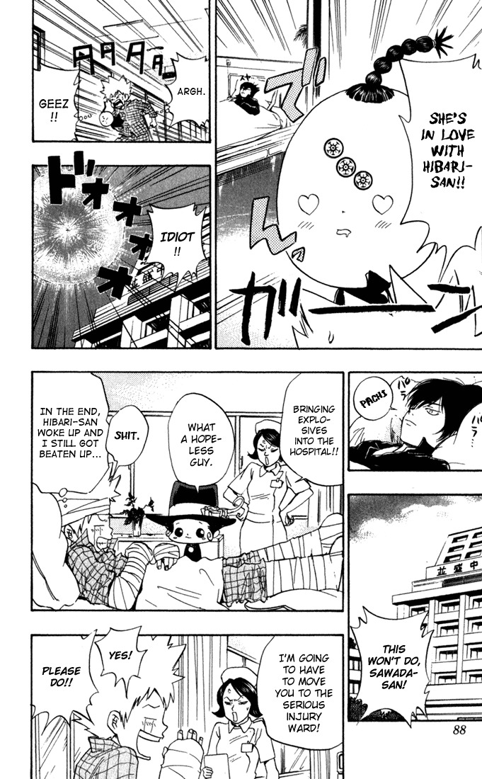 Kateikyoushi Hitman Reborn! Chapter 29 page 22 - Chapter 29: Hospitalization